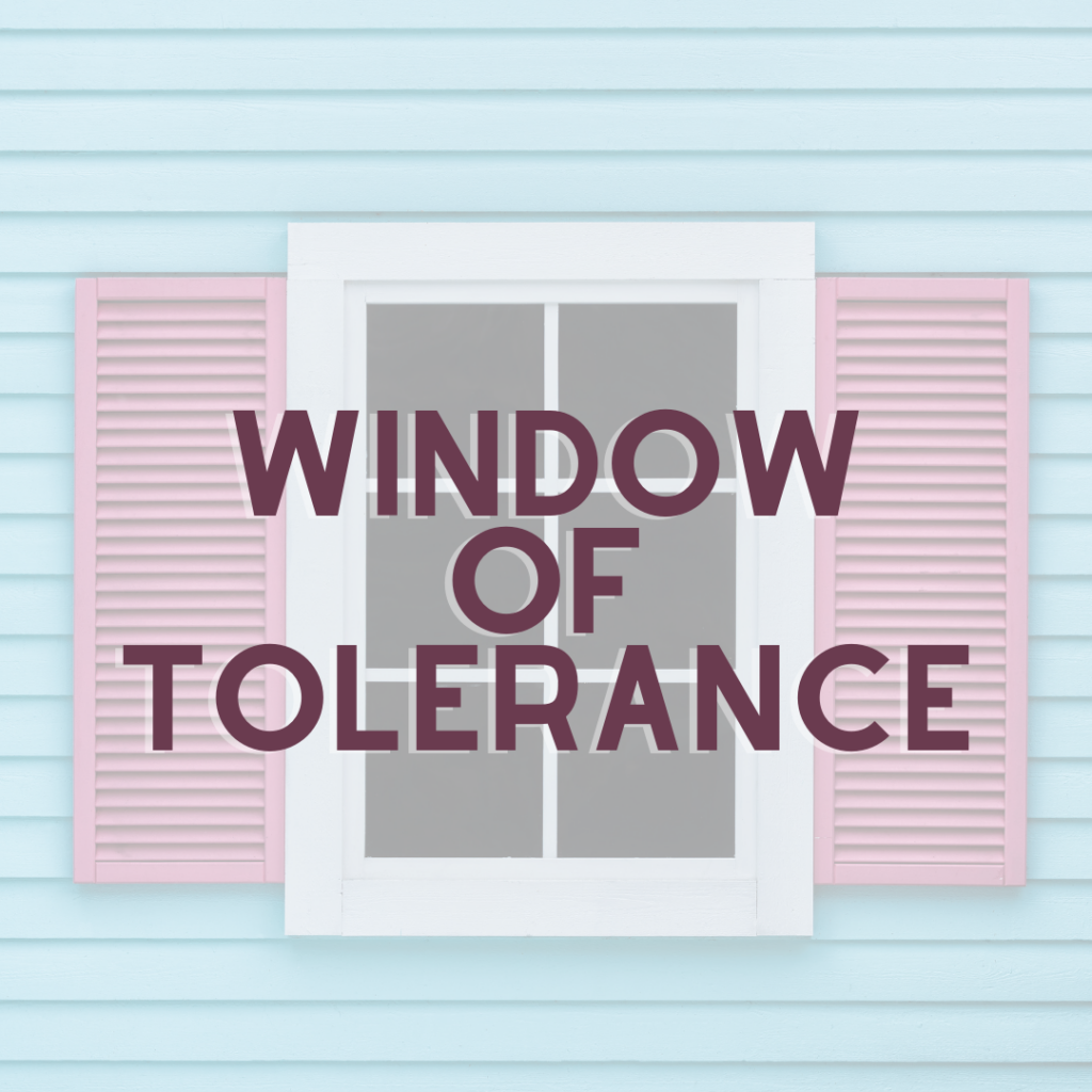Window of Tolerance Motiv Fensterbild
